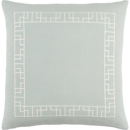 Kingdom Pillow - 10289 by Surya in black. Made from cotton in a modern style.