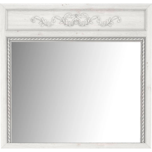 Somerton Trumeau Landscape Mirror by A.R.T. Furniture. Made from parawood solids, ash veneer, glass in a traditional style.