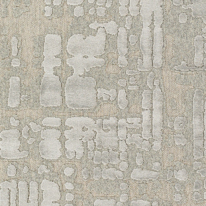 Kingston Rug - 29822 by Livabliss in cream, light beige. Made from 51% viscose, 49% wool in a unique style.