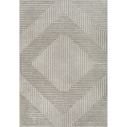 Kingston Rug - 29827 by Livabliss. Made from 51% viscose, 49% wool in a unique style.