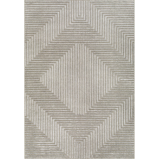 Kingston Rug - 29827 by Livabliss. Made from 51% viscose, 49% wool in a unique style.