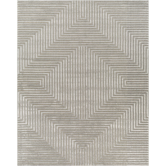 Kingston Rug - 29827 by Livabliss. Made from 51% viscose, 49% wool in a unique style.