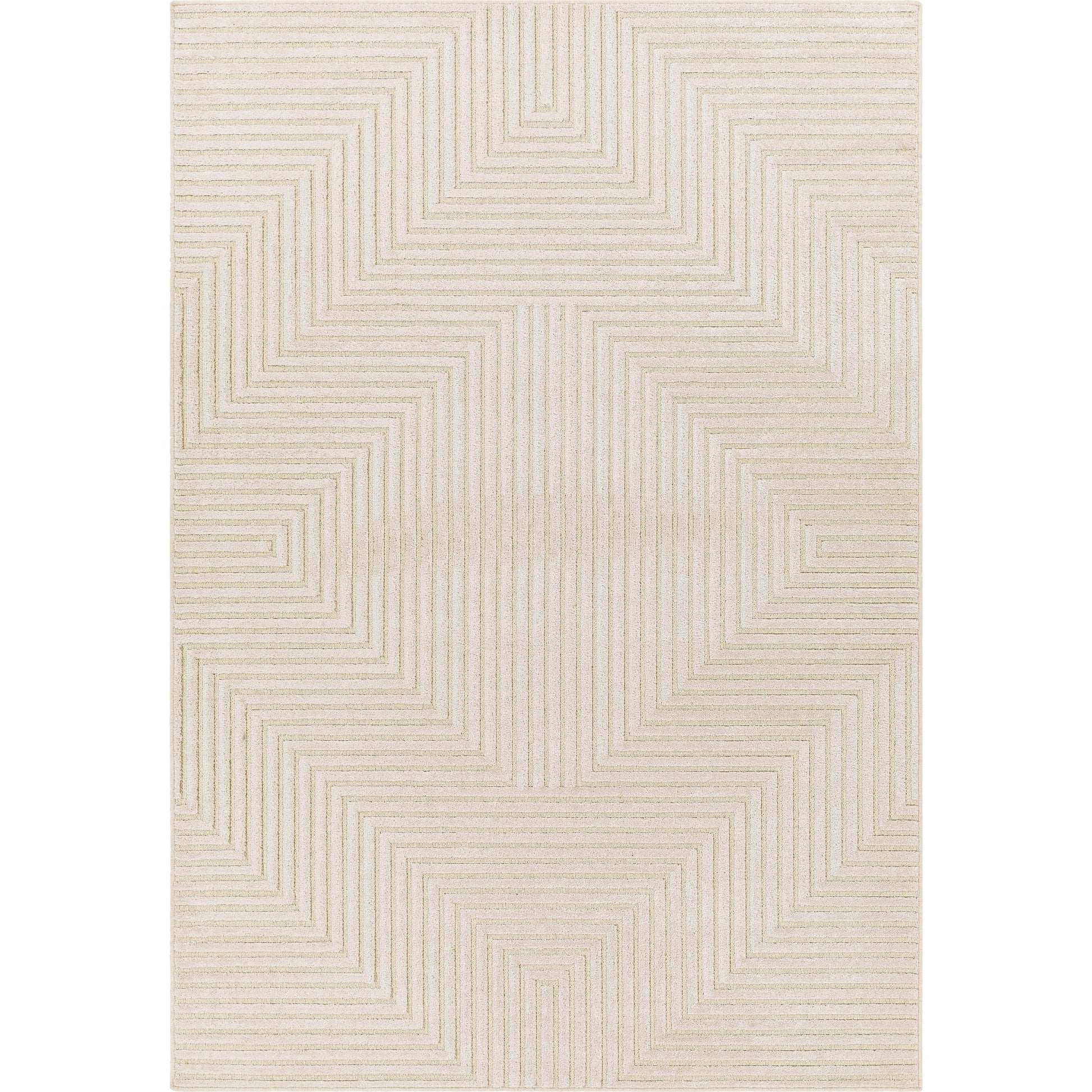 Kingston Rug - 29827 by Livabliss. Made from 51% viscose, 49% wool in a unique style.