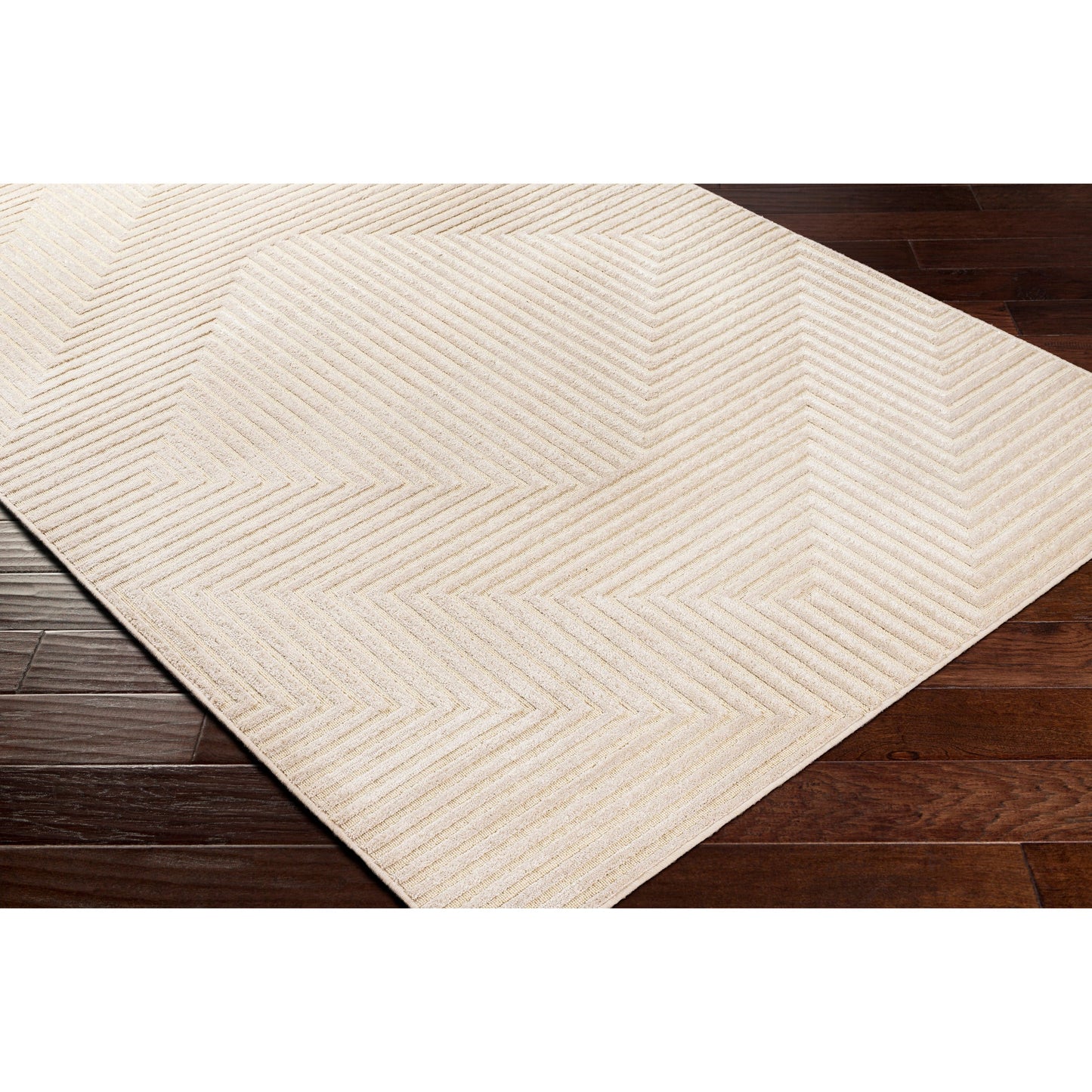 005 SI-1884286,SI-1884287 | Closeup | Kingston Rug - 29827 by Livabliss. Made from 51% viscose, 49% wool in a unique style.
