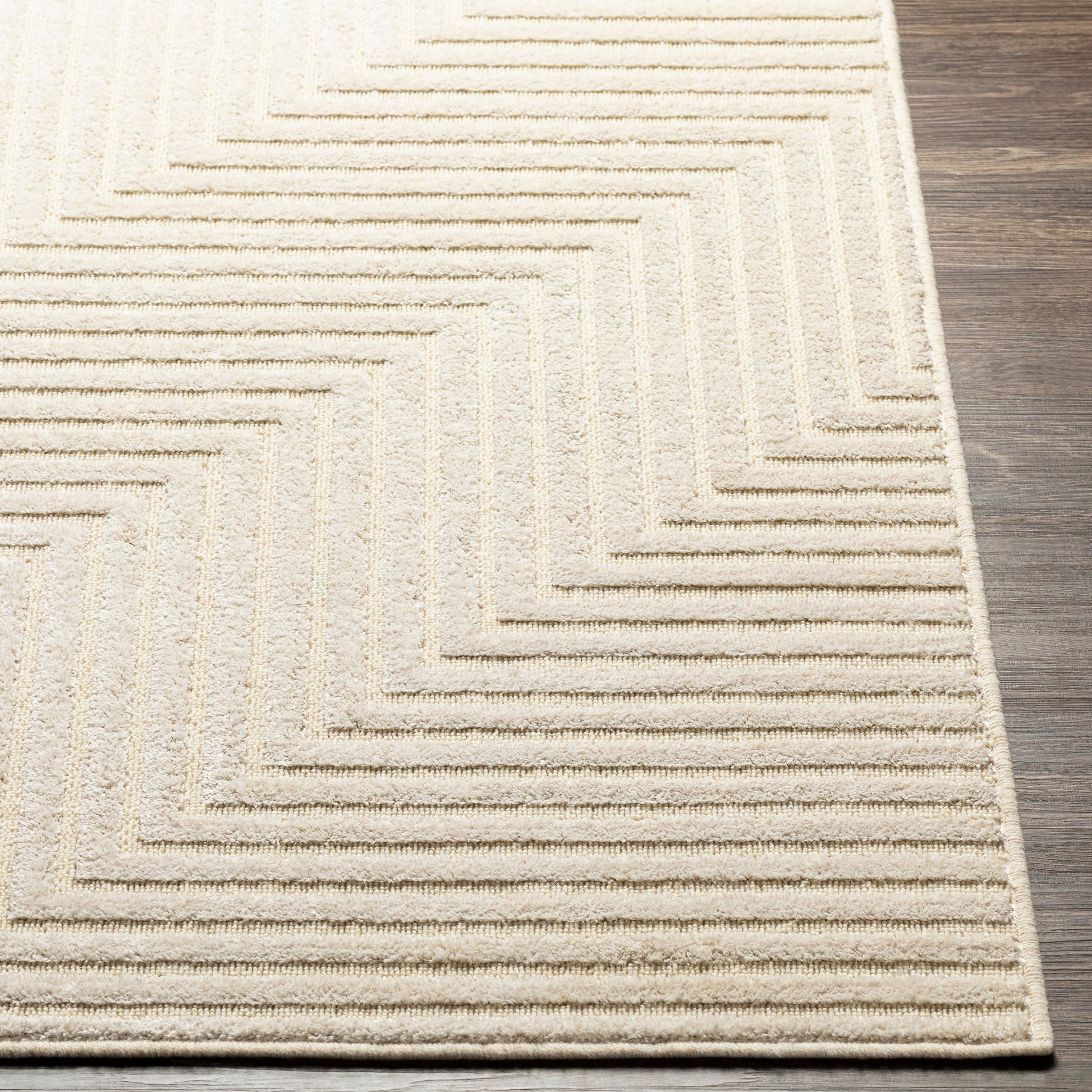 Kingston Rug - 29827 by Livabliss. Made from 51% viscose, 49% wool in a unique style.
