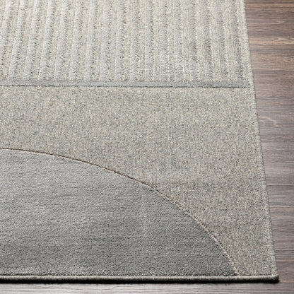 Kingston Rug - 29828 by Livabliss in cream, light beige. Made from 51% viscose, 49% wool in a unique style.