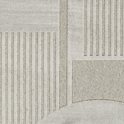 Kingston Rug - 29828 by Livabliss in cream, light beige. Made from 51% viscose, 49% wool in a unique style.