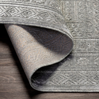 Kingston Rug - 29831 by Livabliss. Made from 51% viscose, 49% wool in a unique style.