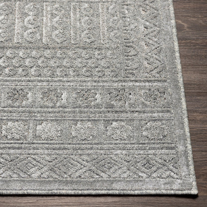 Kingston Rug - 29831 by Livabliss. Made from 51% viscose, 49% wool in a unique style.