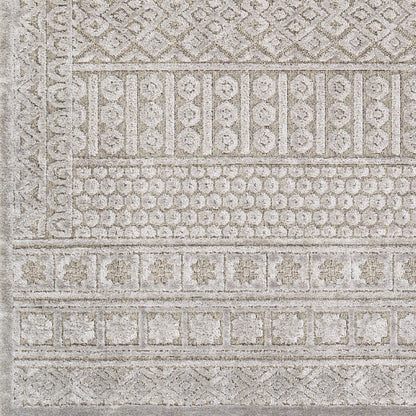 Kingston Rug - 29831 by Livabliss. Made from 51% viscose, 49% wool in a unique style.