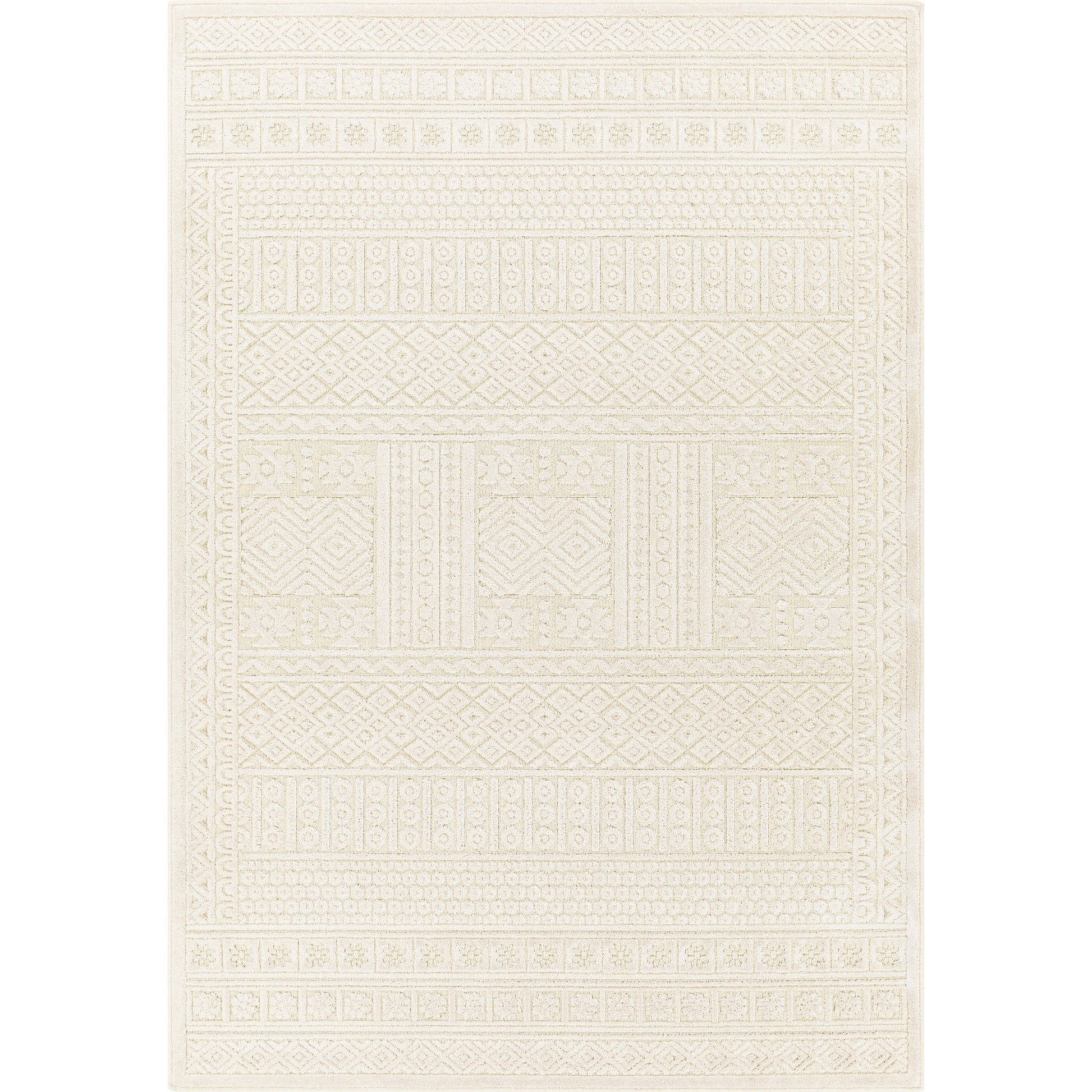 Kingston Rug - 29831 by Livabliss. Made from 51% viscose, 49% wool in a unique style.