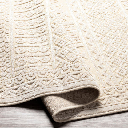 Kingston Rug - 29831 by Livabliss. Made from 51% viscose, 49% wool in a unique style.