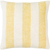 Ivory, Mustard / Down Feather / 18" x 18"