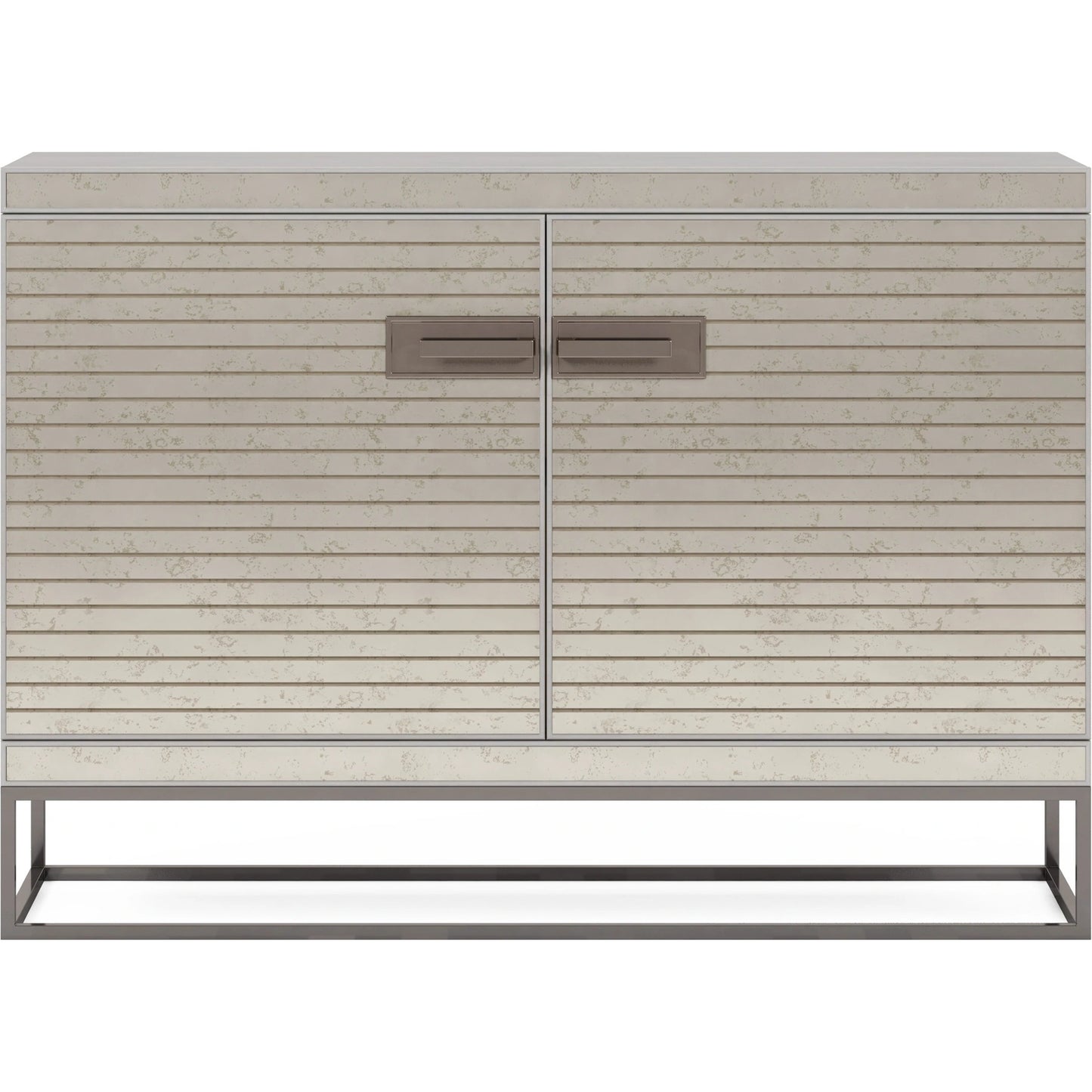 002 SI-2155806 | Additional Silo | Mezzanine Hall Chest by A.R.T. Furniture in dove gray. Made from parawood, poplar solids, maple veneer, mirror, steel in a modern style.