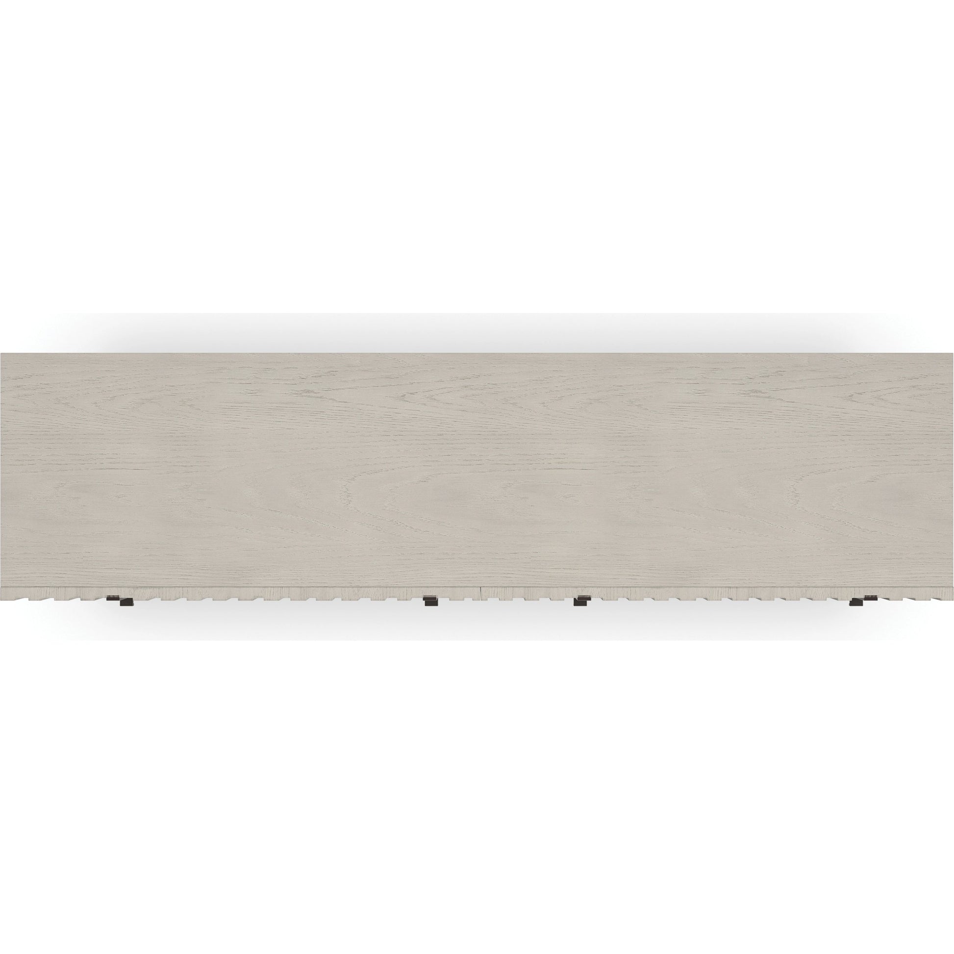Clancy Dresser by Caracole in fossil, matte black metal. Made from ash, oak in a modern style.