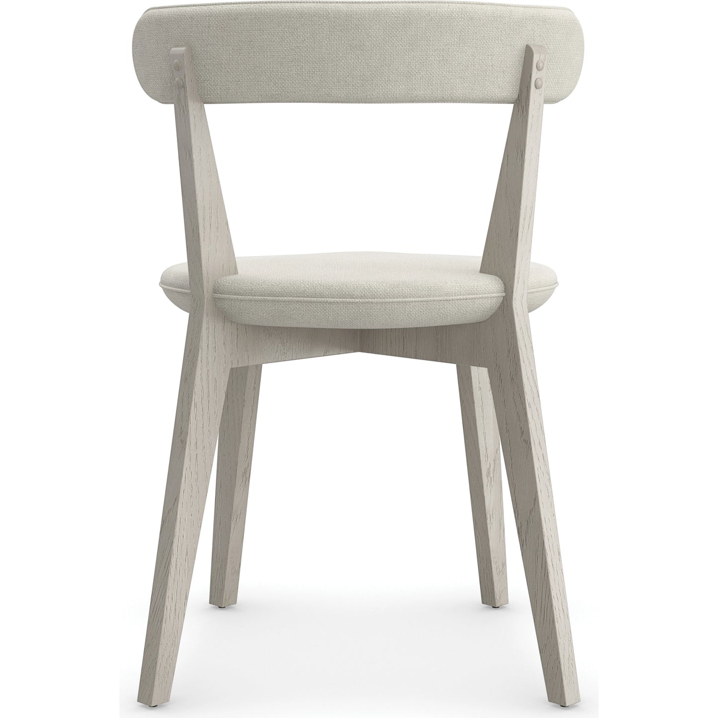 004 SI-2095953 | Additional Silo | Bliss Dining Chair by Caracole in fossil. Made from ash, oak, linen in a modern style.
