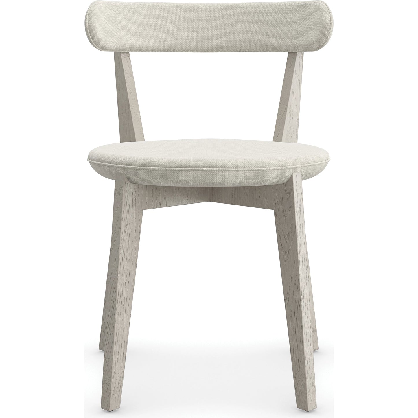 003 SI-2095953 | Additional Silo | Bliss Dining Chair by Caracole in fossil. Made from ash, oak, linen in a modern style.
