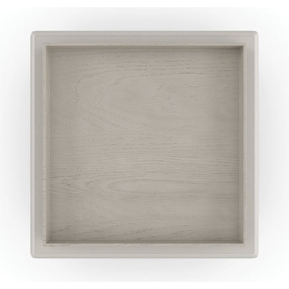 Bindi Side Table by Caracole in taupe and fossil. Made from ash, oak in a modern style.