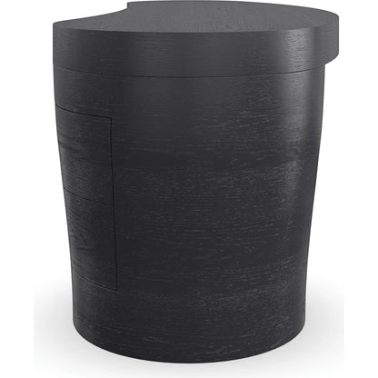 Gus Desk by Caracole in basalt. Made from ash, oak in a modern style.