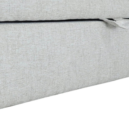 Khloe Storage Bench by LH Imports in matte black. Made from black metal, foam, 100% polyester fabric in a transitional style.