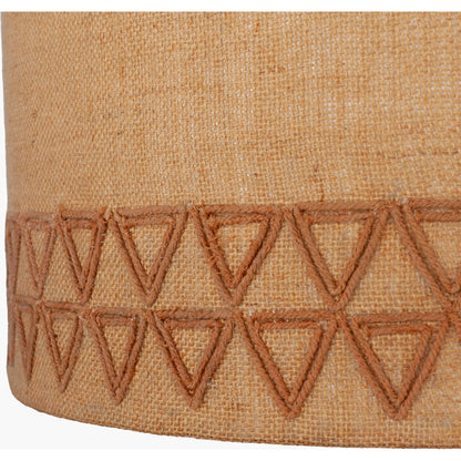 Kohen Ceiling Light - 24855 by Surya in tan, white, translucent and powder coated. Made from jute, fabric, metal in a cottage & farmhouse style.