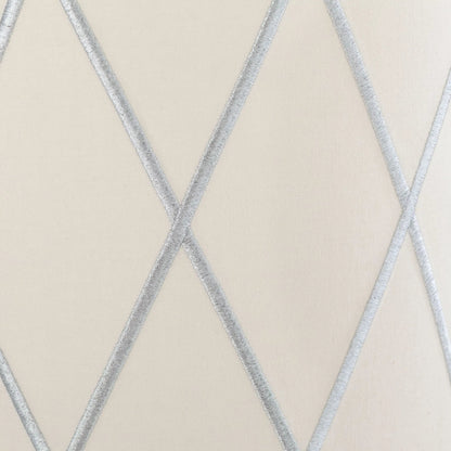 Kohen Ceiling Light - 24865 by Surya in translucent, beige, gray, white and powder coated. Made from cotton, fabric, metal in a modern style.