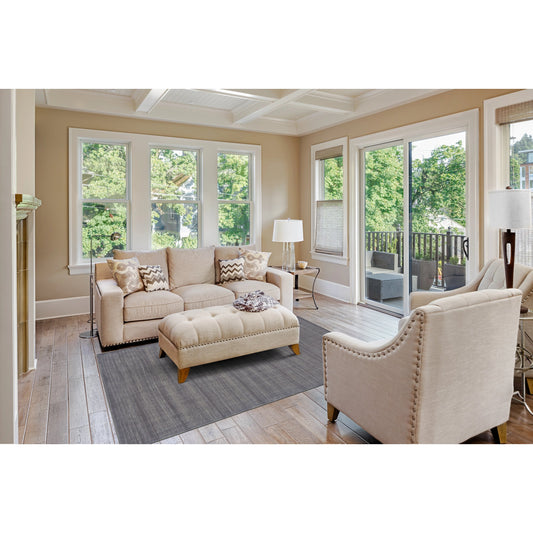 Melina Solid Rug - 3398F by Feizy in blue, gray, taupe. Made from polypropylene, polyester in a unique style.