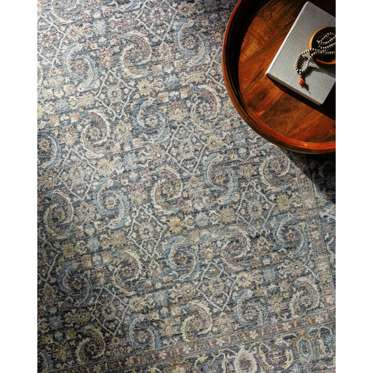 Khorasan Rug - 526859 by Surya in sterling grey, grey, light silver, nickel. Made from face: 100% wool, warp: 100% cotton in a unique style.