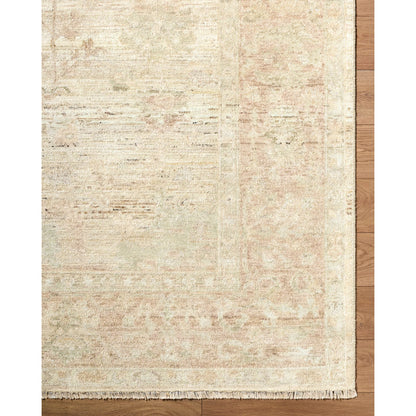 Khotan KHT-2305 Rug by Surya in beige, blush, sage, cream, taupe. Made from wool in a unique style.