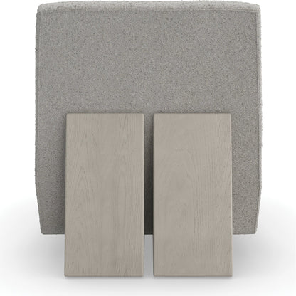 Indi Accent Chair by Caracole in fossil. Made from oak in a modern style.