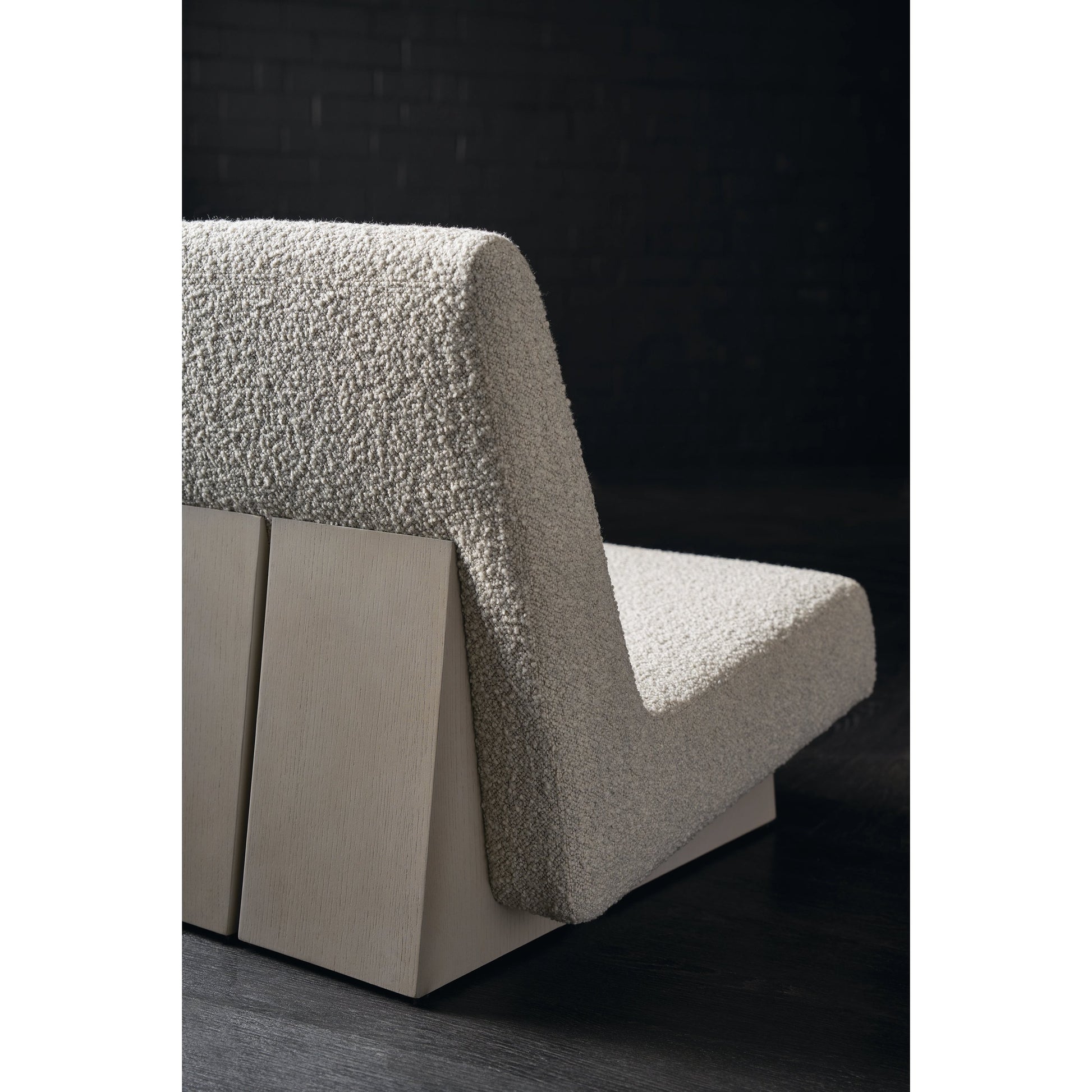 Indi Accent Chair by Caracole in fossil. Made from oak in a modern style.