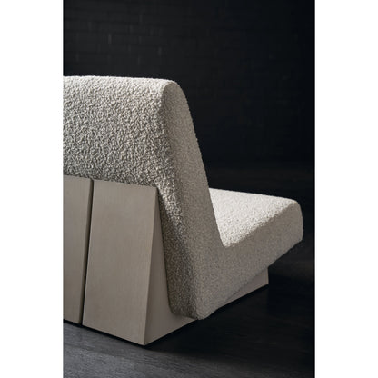 Indi Accent Chair by Caracole in fossil. Made from oak in a modern style.