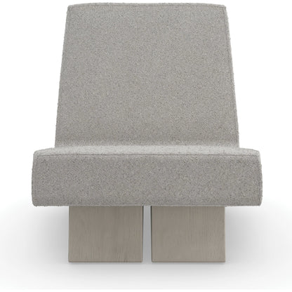 Indi Accent Chair by Caracole in fossil. Made from oak in a modern style.
