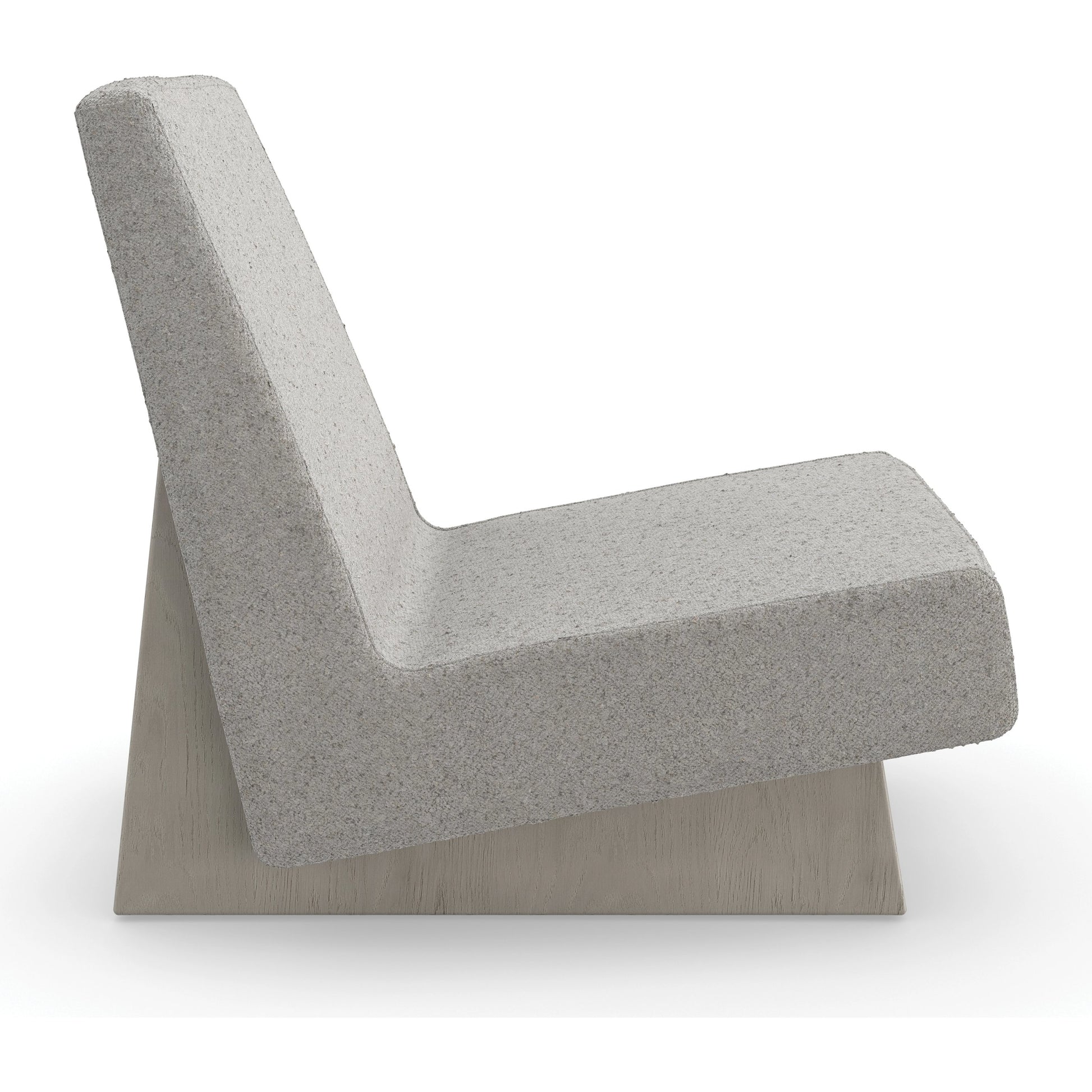 Indi Accent Chair by Caracole in fossil. Made from oak in a modern style.