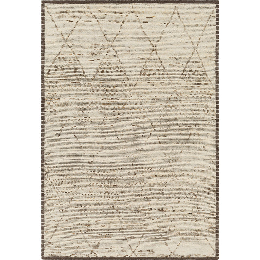 Khyber Rug - 30237 by Surya in brown, tan. Made from unique in a unique style.
