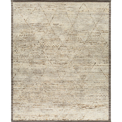 Khyber Rug - 30237 by Surya in brown, tan, black, dark brown, charcoal, beige. Made from unique in a unique style.