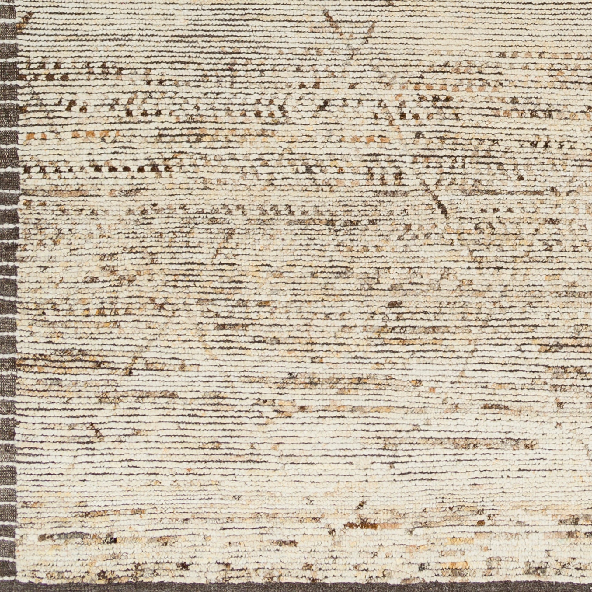 Khyber Rug - 30237 by Surya in brown, tan, black, dark brown, charcoal, beige. Made from unique in a unique style.