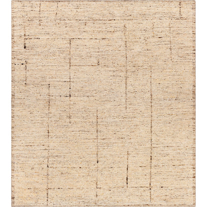 Khyber Rug - 30879 by Surya in wheat, beige, dark brown. Made from 90% wool, 10% polyester in a unique style.