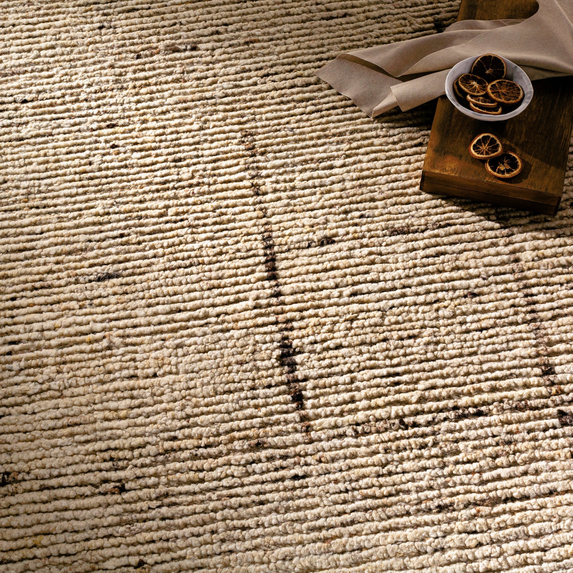 Khyber Rug - 30879 by Surya in wheat, beige, dark brown. Made from 90% wool, 10% polyester in a unique style.