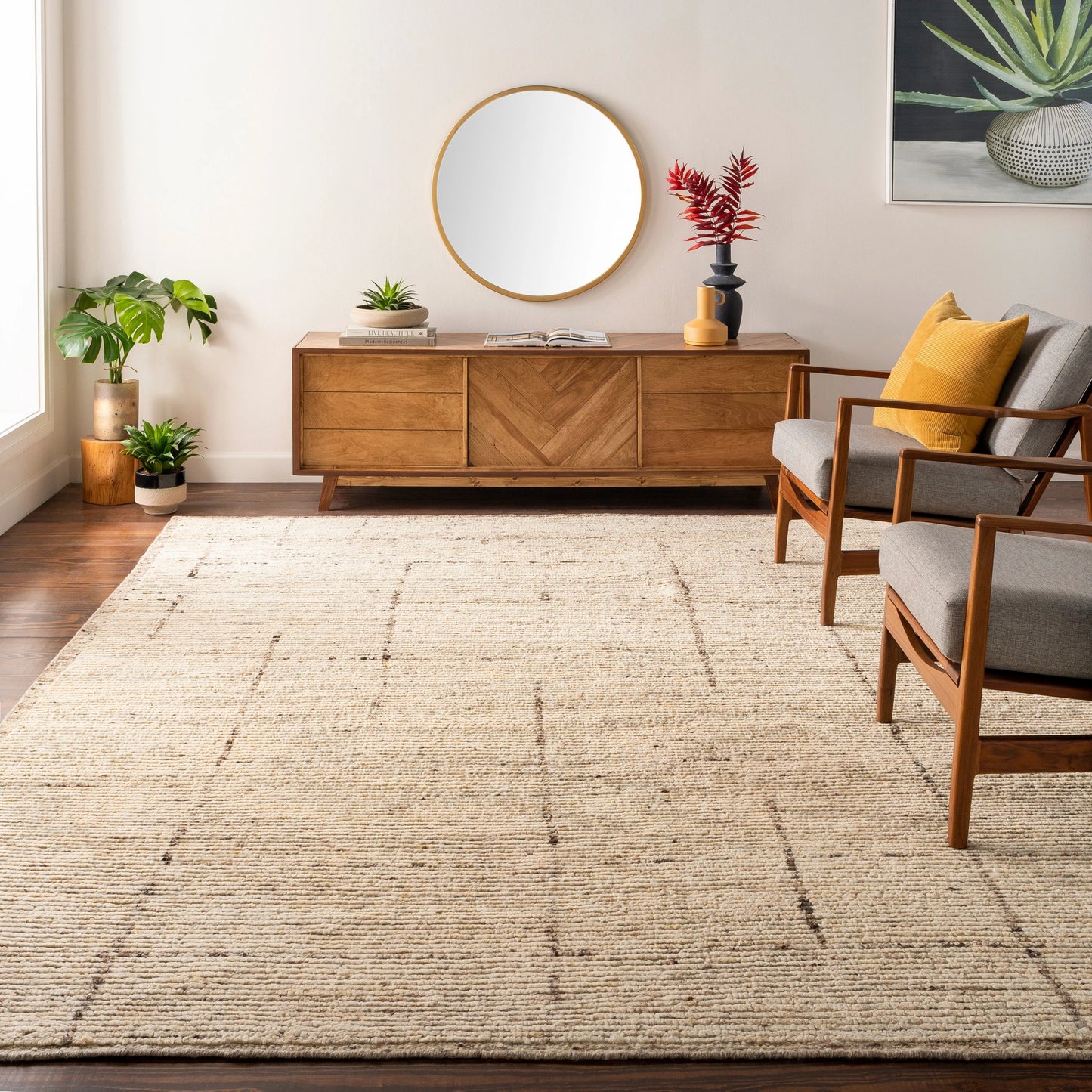 005 SI-1884208,SI-1884209,SI-1884210,SI-1884211,SI-1884212,SI-1884213 | Lifestyle | Khyber Rug - 30879 by Surya in wheat, beige. Made from 90% wool, 10% polyester in a unique style.