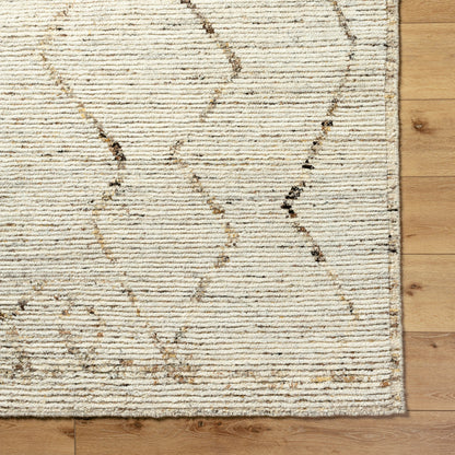 Khyber Rug - 527198 by Surya in light silver, ash, warm grey, off-white, prairie dust, sage. Made from wool in a unique style.