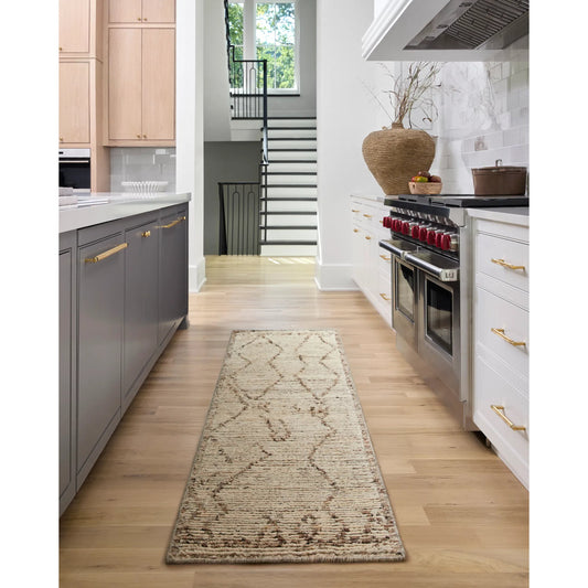 Khyber Rug - 527198 by Surya in light silver, ash, warm grey, off-white, prairie dust, sage. Made from wool in a unique style.