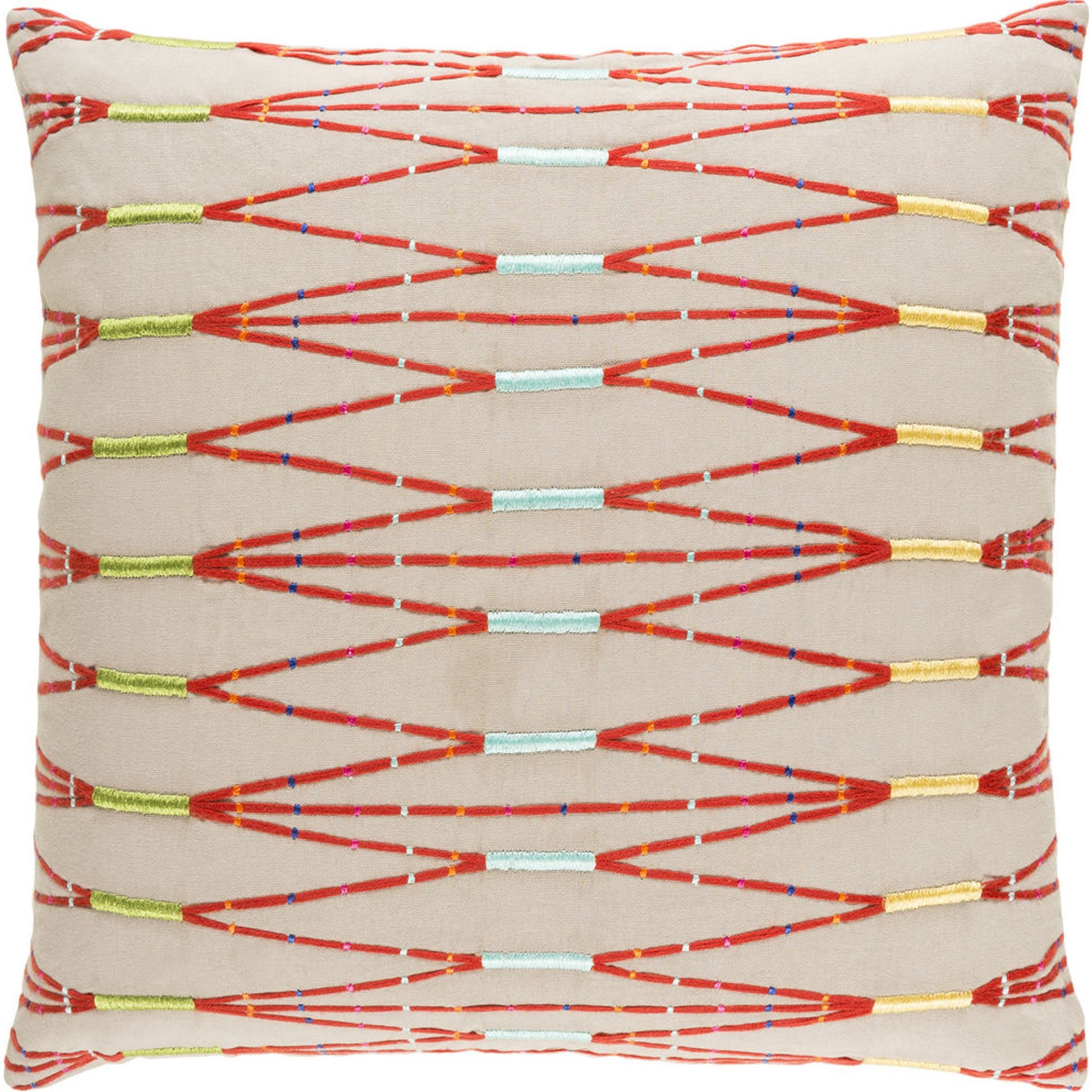Kikuyu Pillow - 26882 by Surya. Made from 100% cotton in a eclectic & global style.
