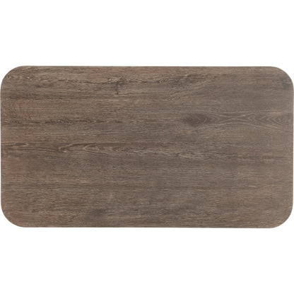 Dama Cocktail Table by Bernhardt in brun. Made from wood in a transitional style.