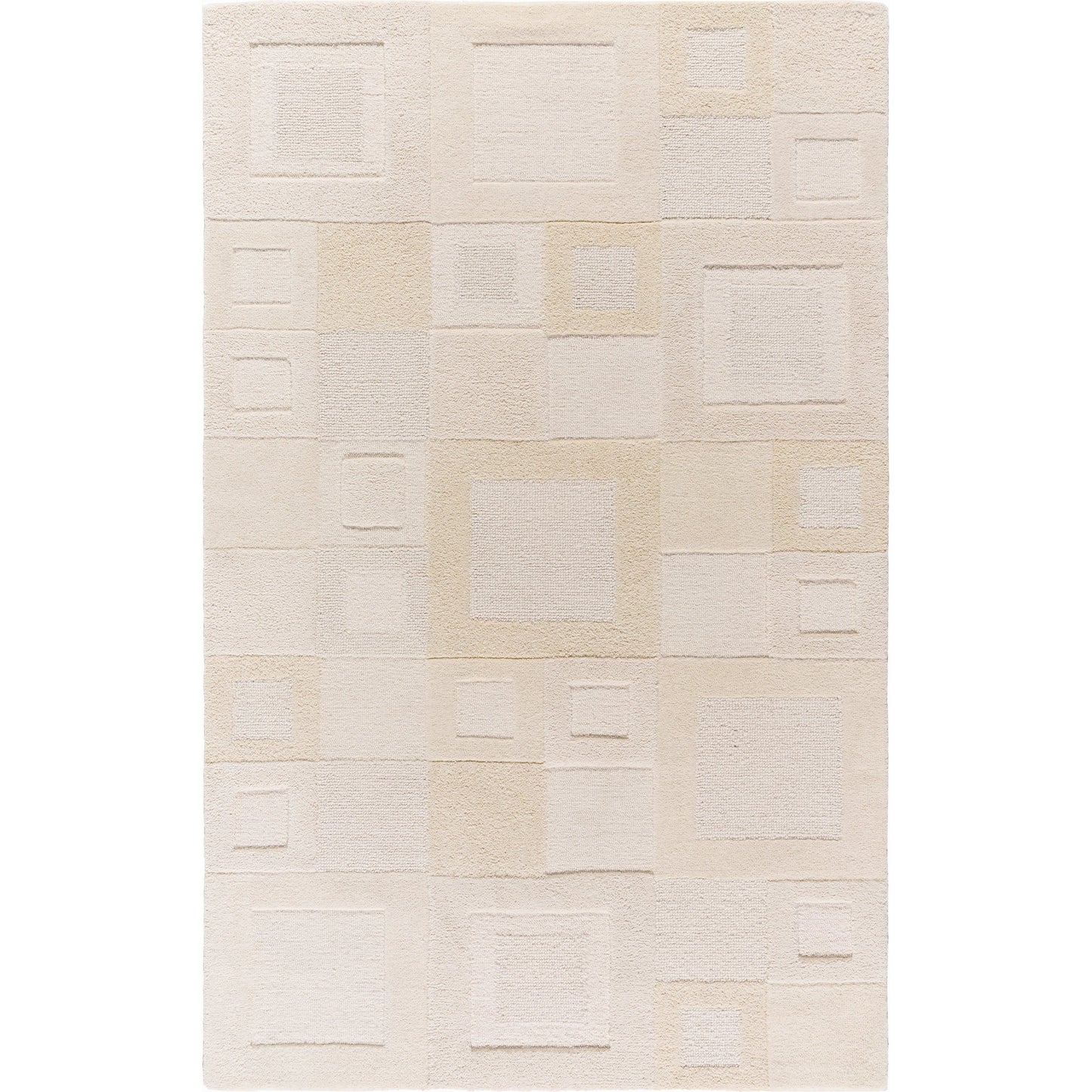 000 SI-2165780,SI-2165781,SI-2165782,SI-2165783 | Primary Silo | Kinsley KIS-2300 Rug by Livabliss in ivory, cream, beige, sand. Made from wool in a unique style.