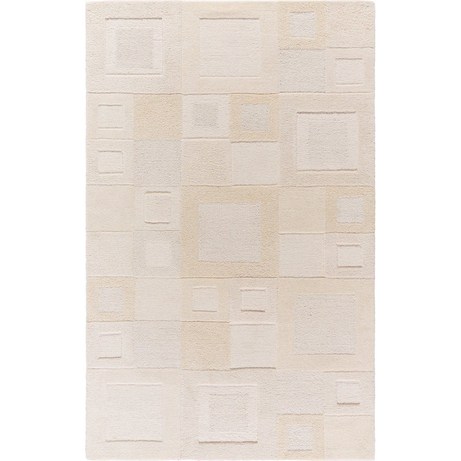 Kinsley KIS-2300 Rug by Livabliss in ivory, cream, beige, sand. Made from wool in a unique style.
