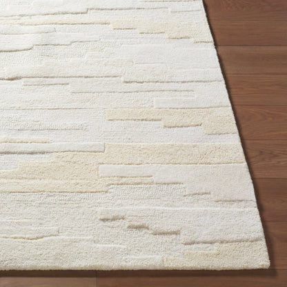 Kinsley KIS-2301 Rug by Livabliss in ivory, cream, beige. Made from wool in a unique style.