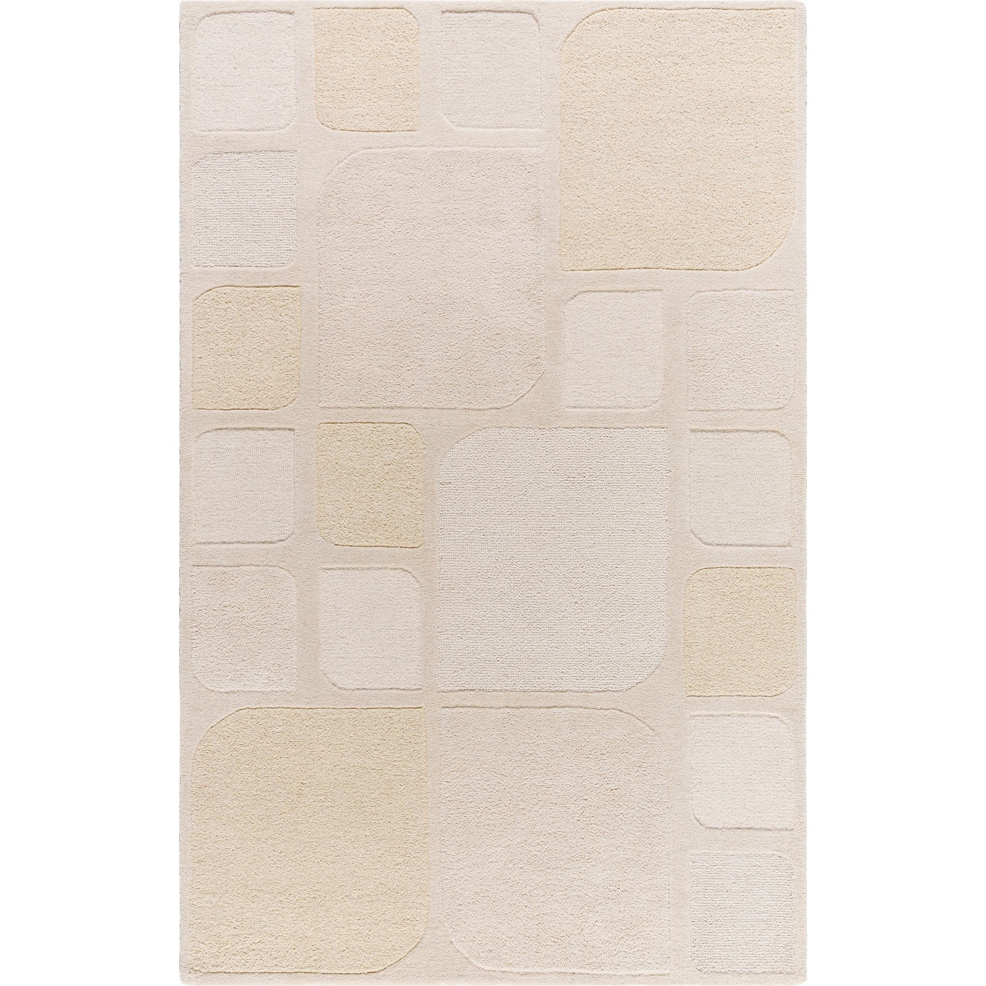Kinsley Rug - 538928 by Livabliss in light silver, ash. Made from wool in a unique style.