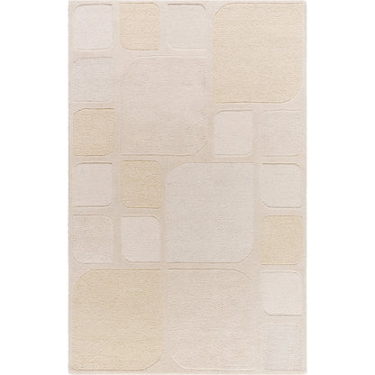 Kinsley KIS-2302 Rug by Livabliss in ivory, cream, beige, sand. Made from wool in a unique style.