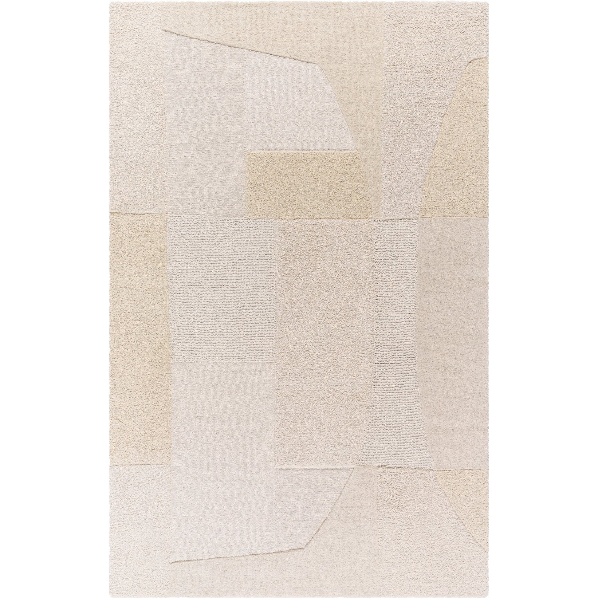 Kinsley KIS-2303 Rug by Livabliss in ivory, cream, beige, sand. Made from wool in a unique style.